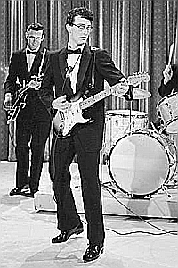 Buddy Holly & The Crickets en el show de Ed Sullivan (1957)